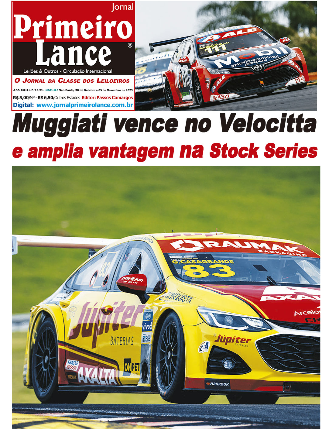 Muggiati vence no Velocitta e amplia vantagem na Stock Series