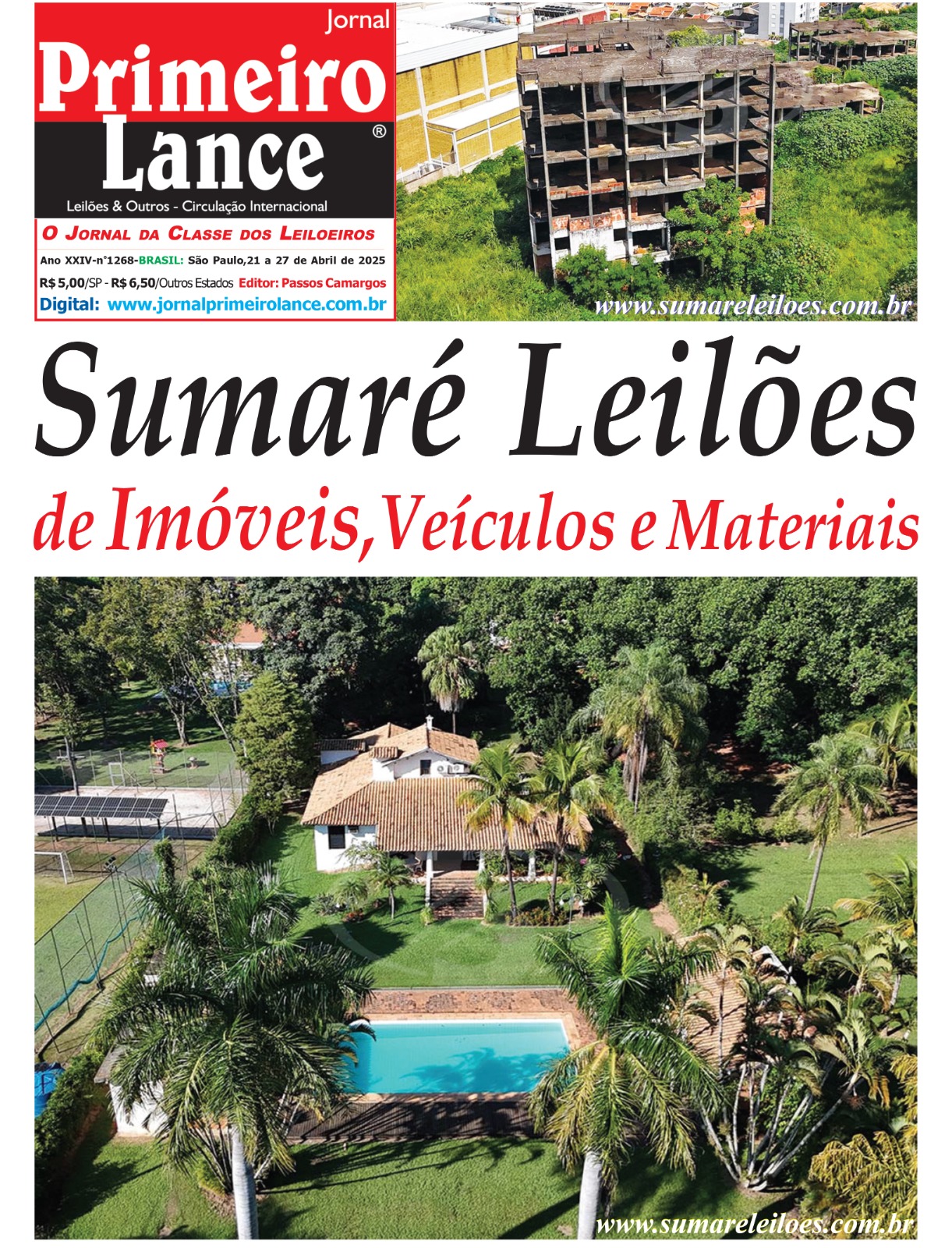 Sumaré Leilões de Imóveis,Veículos e Materiais